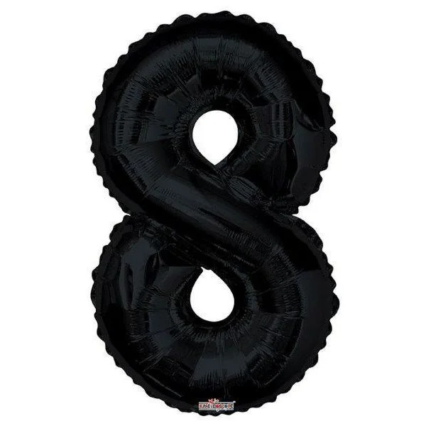 Kaleidoscope Balão Foil 34" nº 8 Preto - 140019690