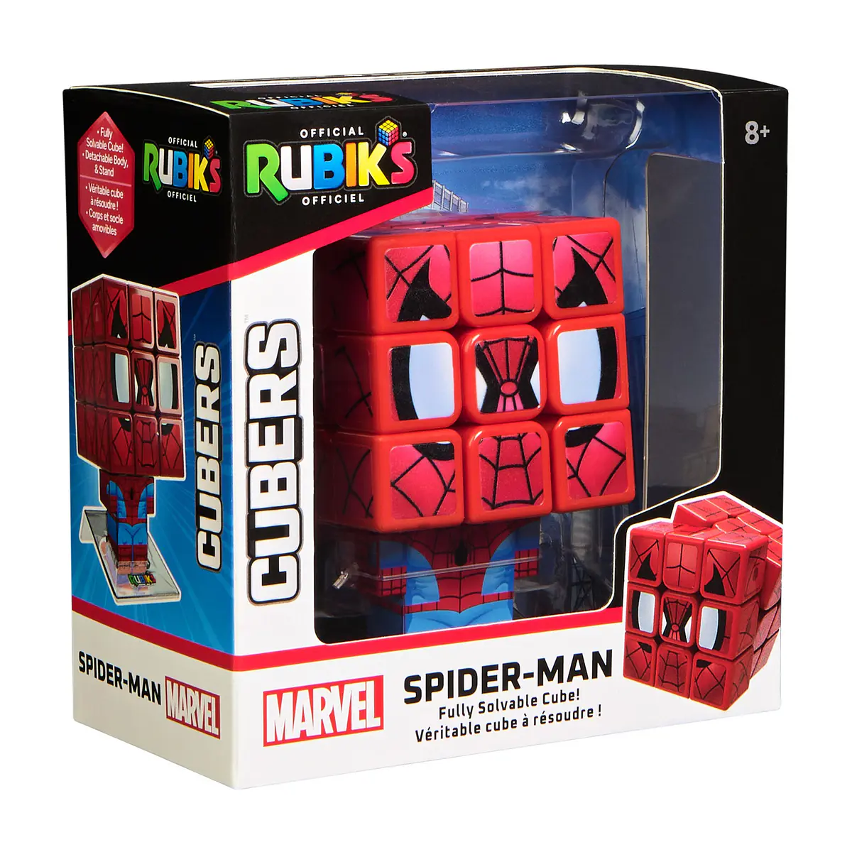 Spin Master Spider-Man Cubo de Rubik 3x3 e Jogo de Tabuleiro