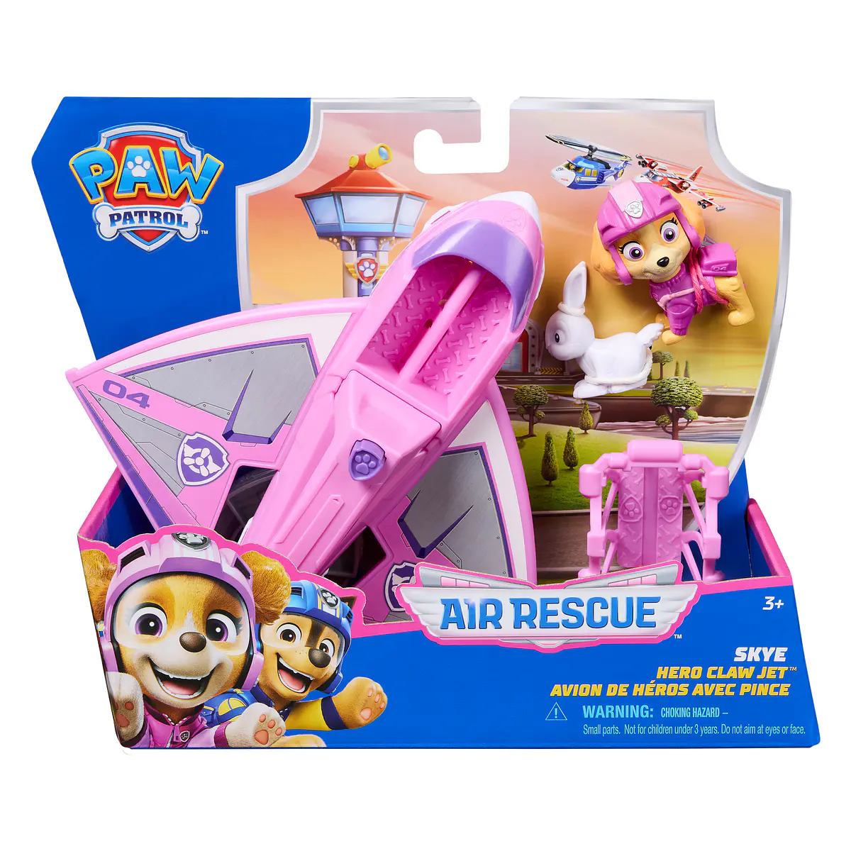 Spin Master Patrulha Pata Air Rescue Avião Jato Skye
