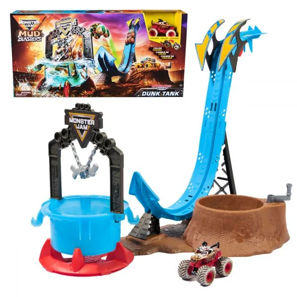 Spin Master Pista de Lavagem Explosão de Lama Monster Jam