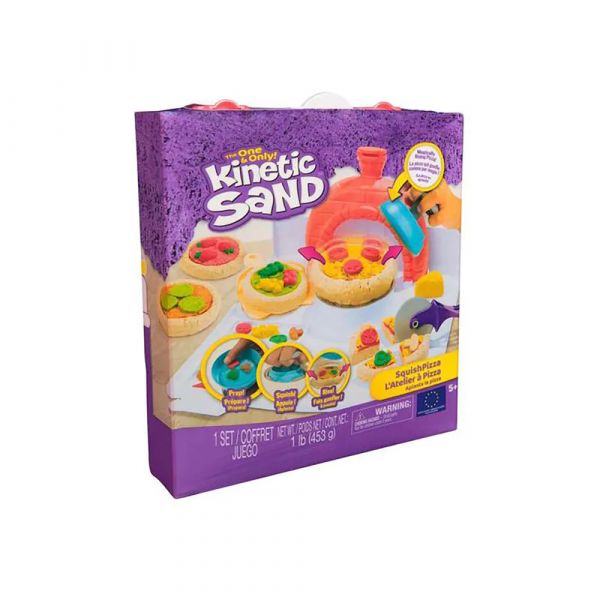 Spin Master Kinetic Sand Squish Pizza
