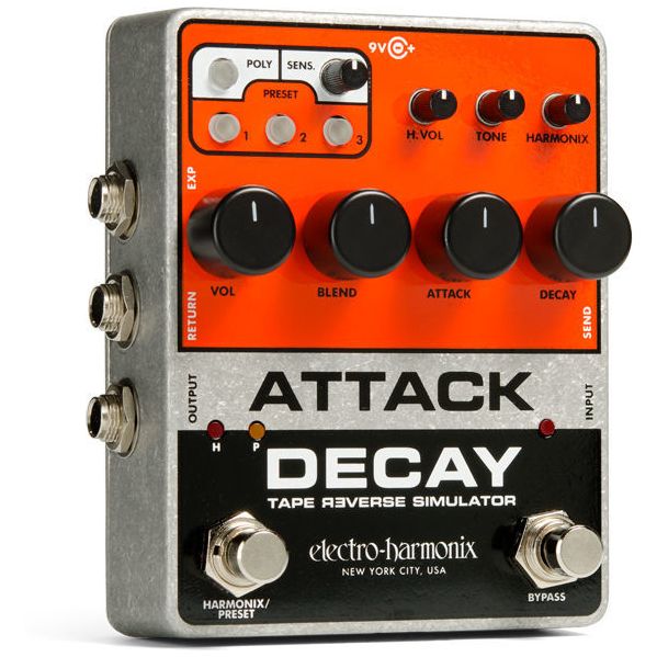 Electro Harmonix Attack Decay Tape Reverse Sim.