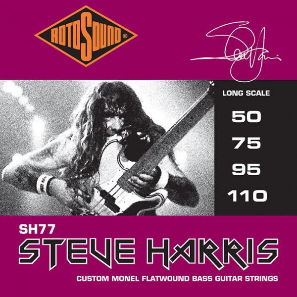 Rotosound Cordas para Baixo Eléctrico Steve Harris SH77
