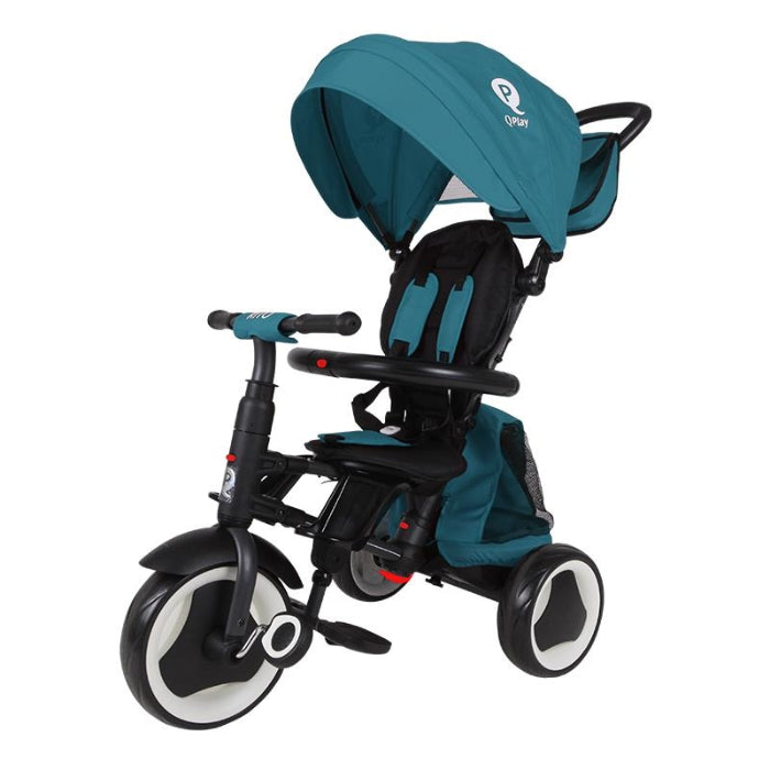 Triciclo Qplay Rito+ Turquoise