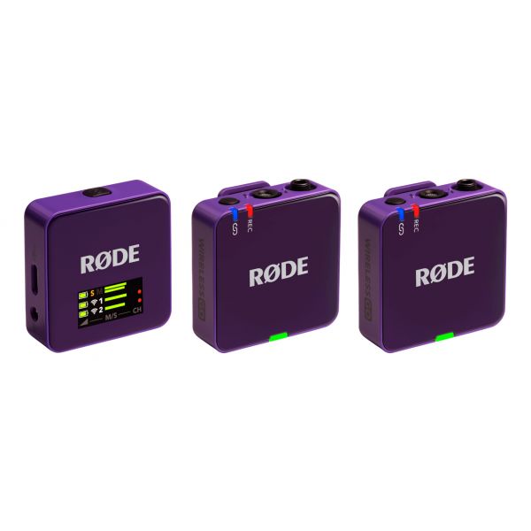 Rode Microfone Sem Fios GO III Purple (Gen 3)