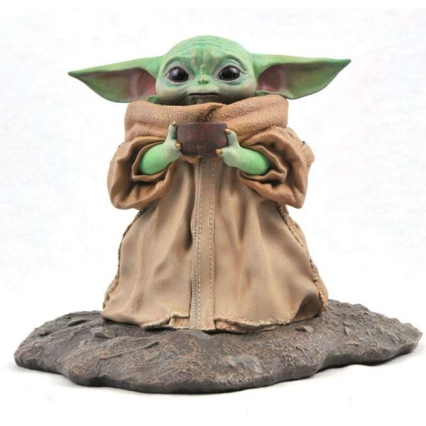 Gentle Giant Star Wars the Mandalorian Estátua Premier Collection 1/2 the Child (soup) 17 cm