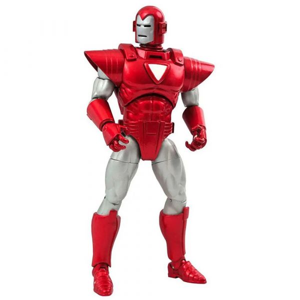 Diamond Select Toys Figura de Ação Silver Centurion Iron Man Marvel 18cm