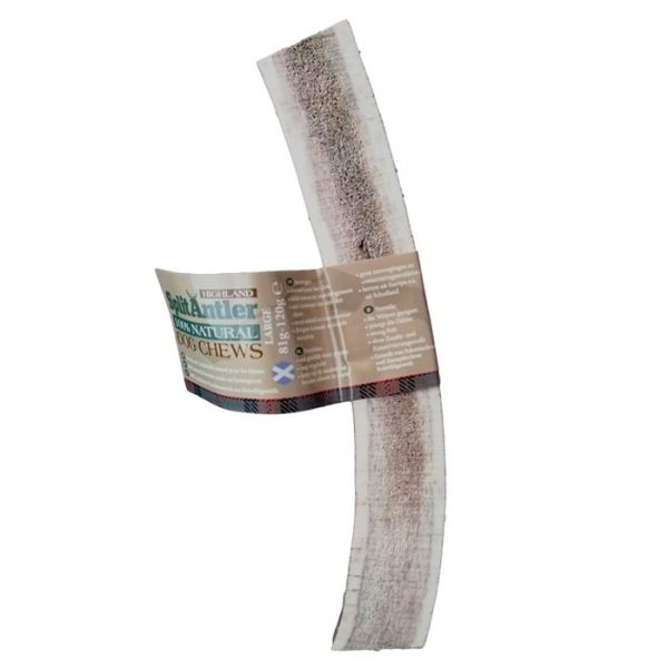 Highland Dog Chews Antler Split de Veado L