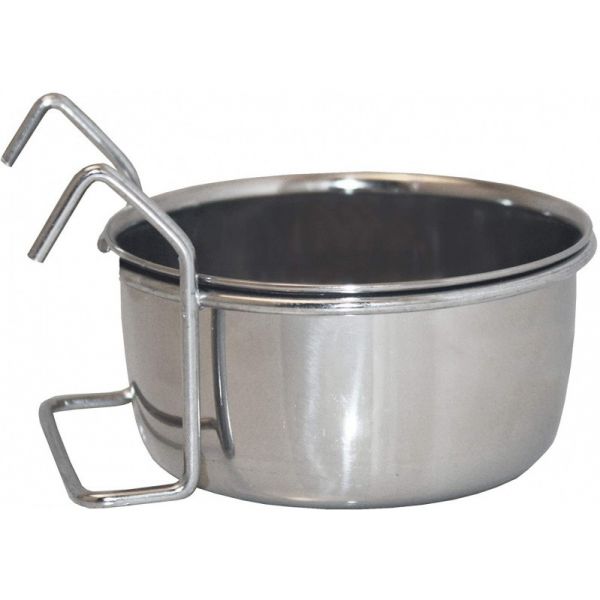 Happy Pet Comedouro e Bebedouro Hook On 900 ml Acero Inoxidable Plata 559776