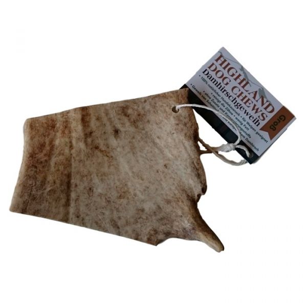 Highland Dog Chews Antler Fallow L