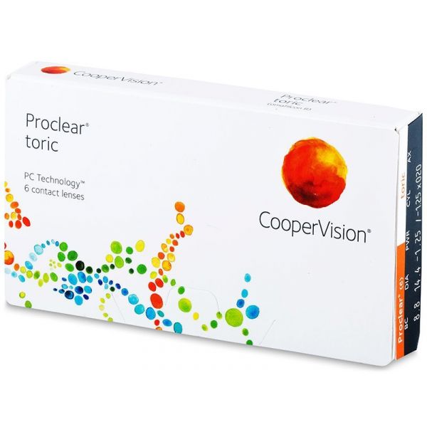 CooperVision Lentes Mensais Proclear Toric 6 lentes