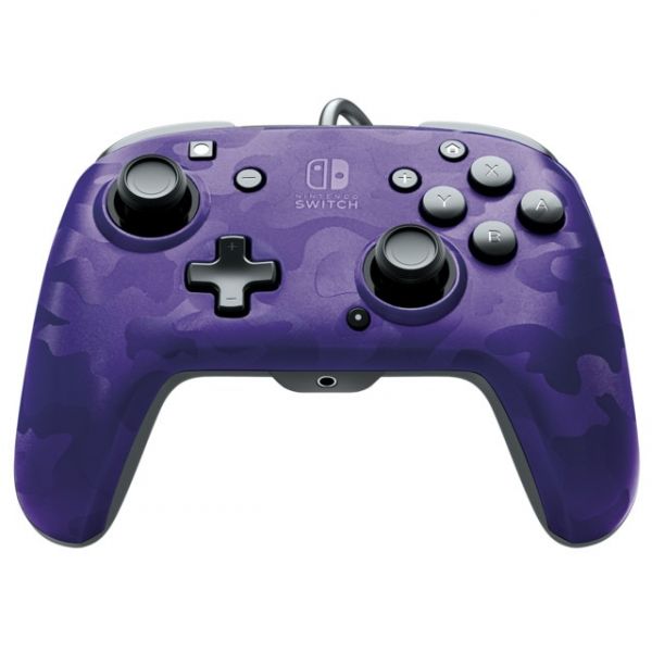 Nintendo Comando com fios Faceoff Purple Nintendo Switch