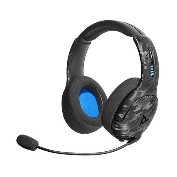 PDP Auscultadores Com Fio LVL50 Black Camo PS4