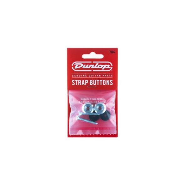 Dunlop Pack 2 Strap Buttons 7102