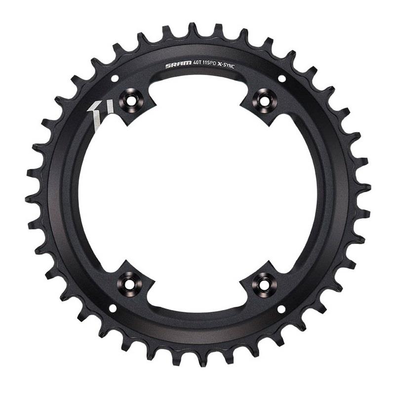 RODA PEDALEIRA SRAM X-SYNC ASSIMETRICO 4 TORN (APEX 1) 11V 40D 110BCD BLACK