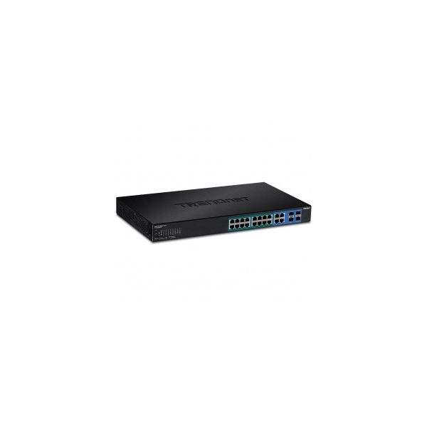 Trendnet 20 Portas 10/100/1000Mbps PoE Preto - TPE-1620WSF
