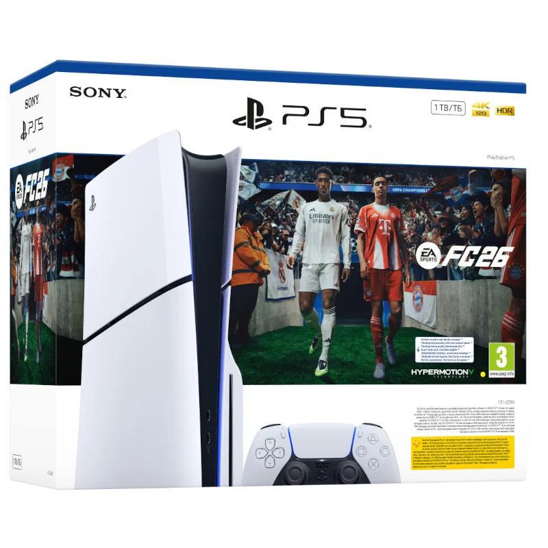 Consola Sony PlayStation 5 Slim 1TB Standard Branca+ FC26