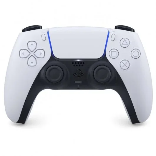 Sony DualSense White – Comando sem fios para PS5, Feedback Háptico, Gatihos Adaptativos, Microfone Integrado