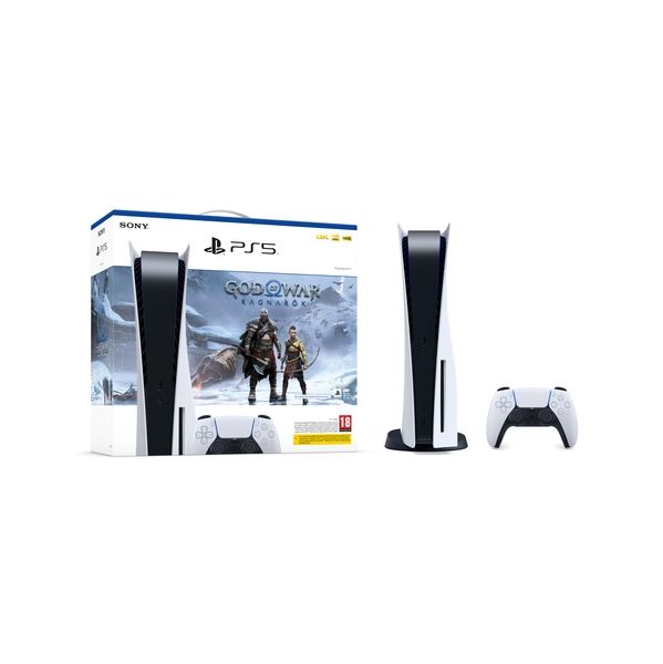Sony PlayStation 5 Standard + God Of War Ragnarök Digital