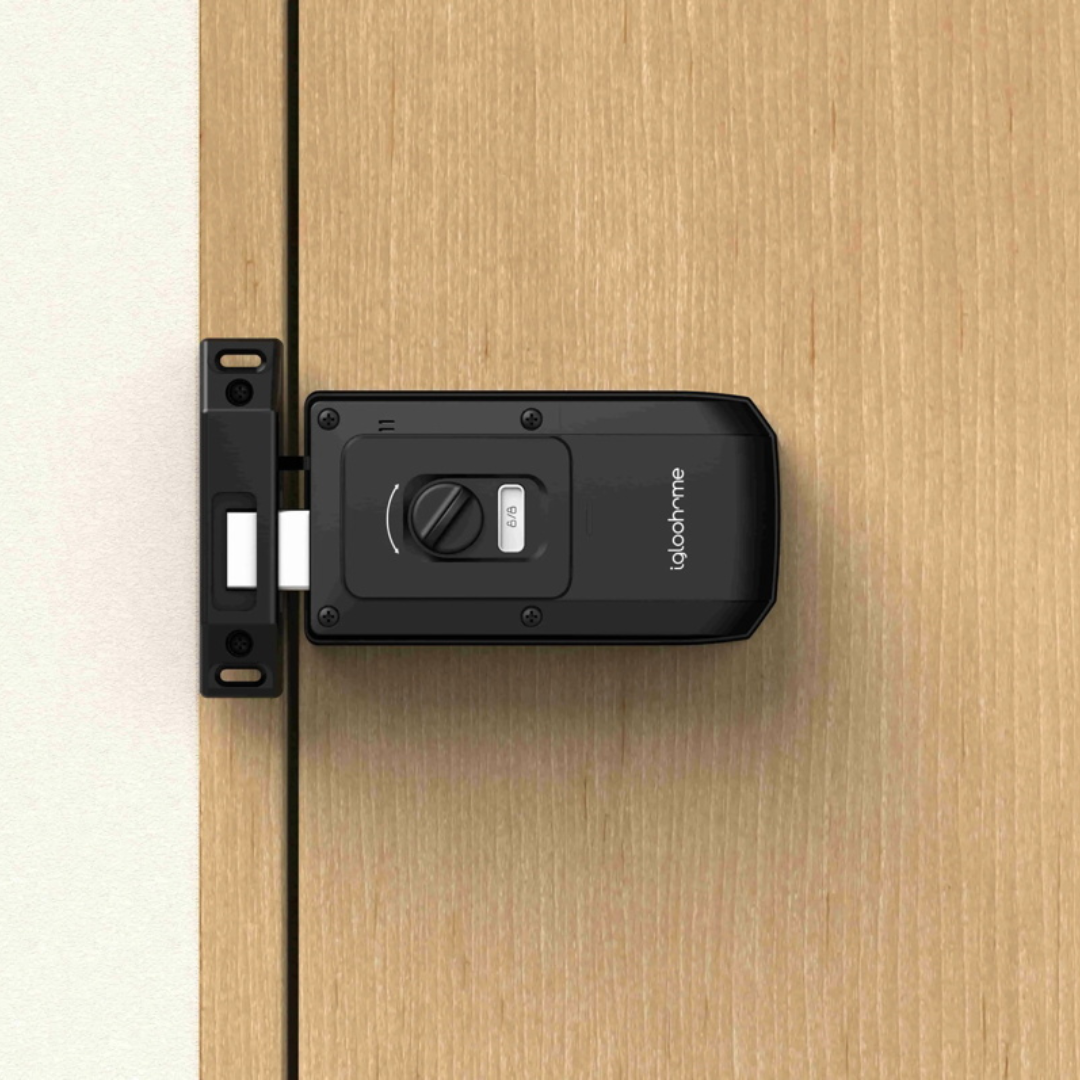 Igloohome Fechadura Inteligente Wooden Door Rim Lock