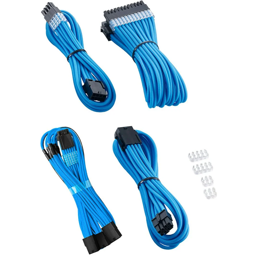 Kit Extensão CableMod Pro 12VHPWR / 3x PCI-e 45cm Azul Claro