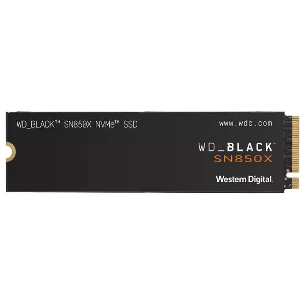 SSD Western Digital M.2 2280 Black SN850X 2TB 3D NAND NVMe - WDS200T2X0E