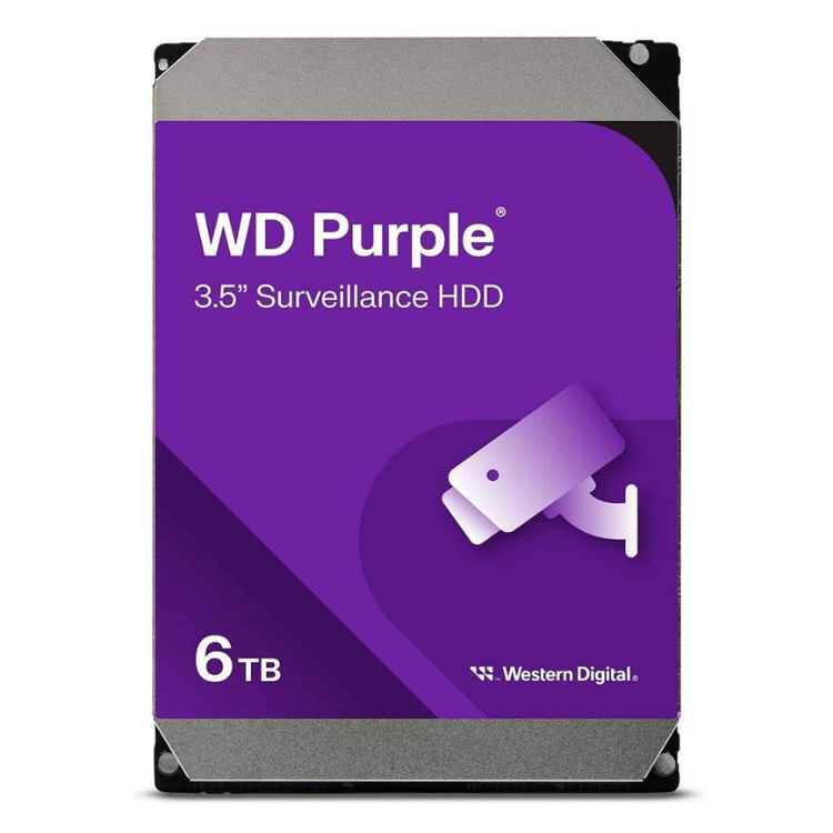 Western Digital Purple 6TB 3.5" SATAIII 256MB - WD64PURZ