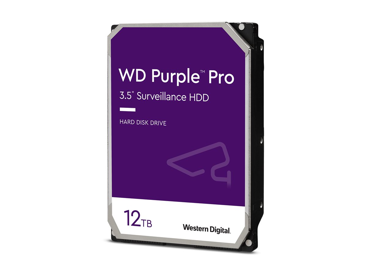 Western Digital 12TB Purple Pro 3.5" 512MB 7200rpm SATA III - WD122PURP