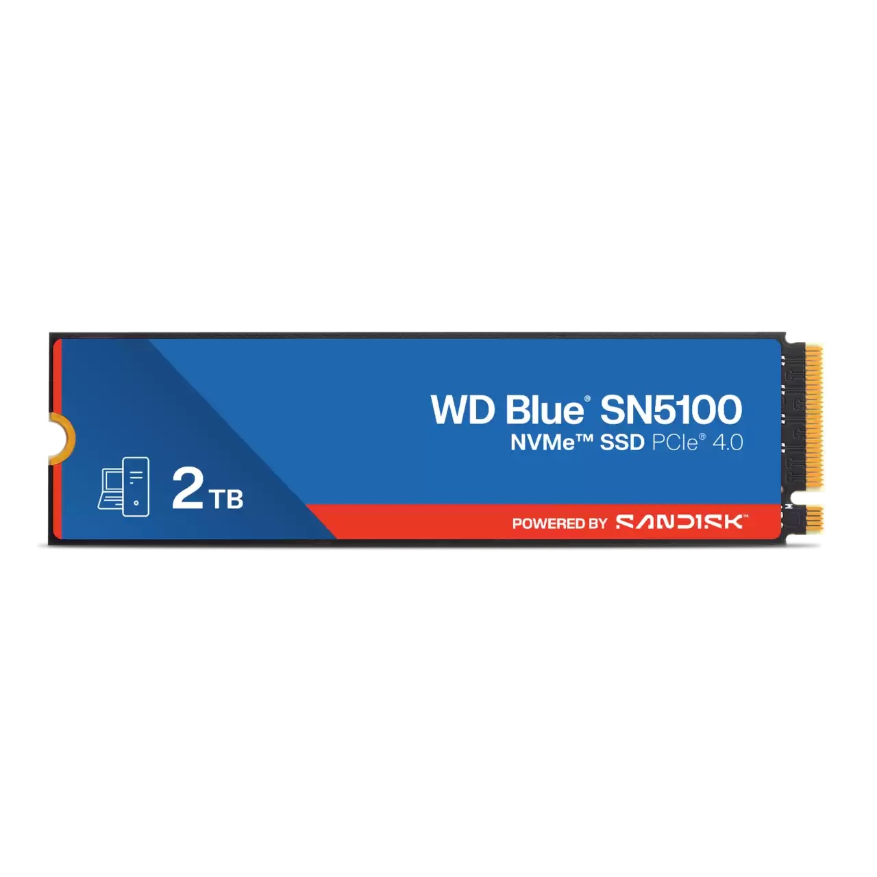 Disco SSD Western Digital WD Blue SN5100 2TB M.2 2280 NVMe PCIe Gen4