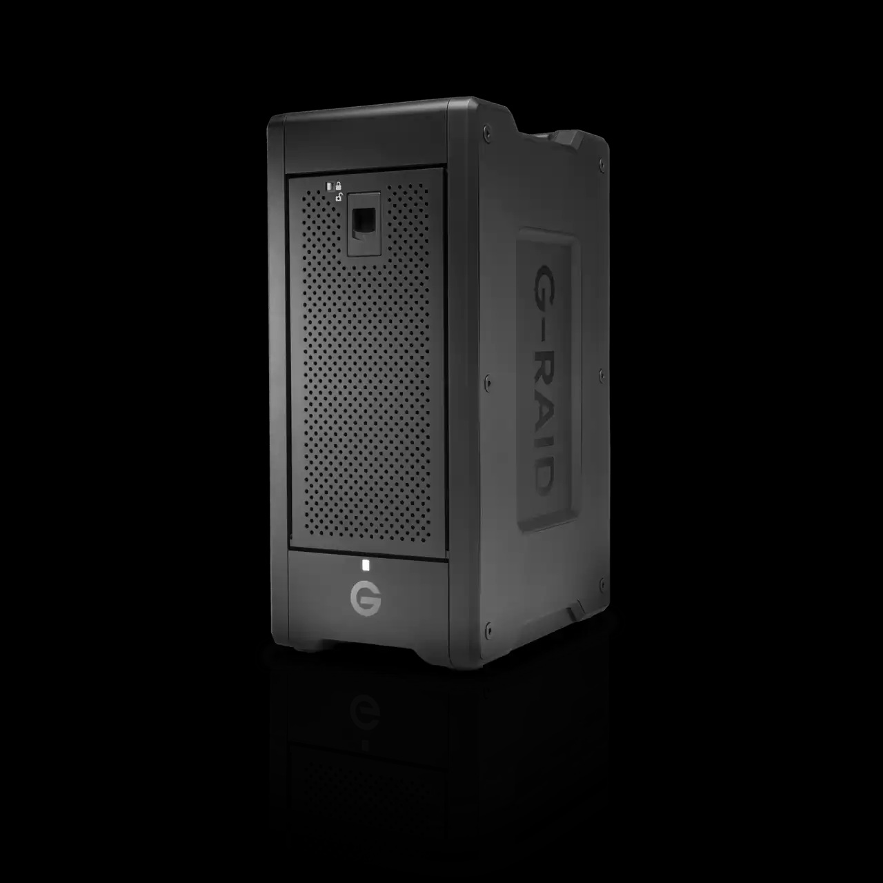SanDisk Professional G-RAID SHUTTLE 8 - Matriz de disco rígido - 208 TB - 8 baias - HDD 208 TB x 8 - Thunderbolt 3, USB-C 3.2 Gen 2 (externo)