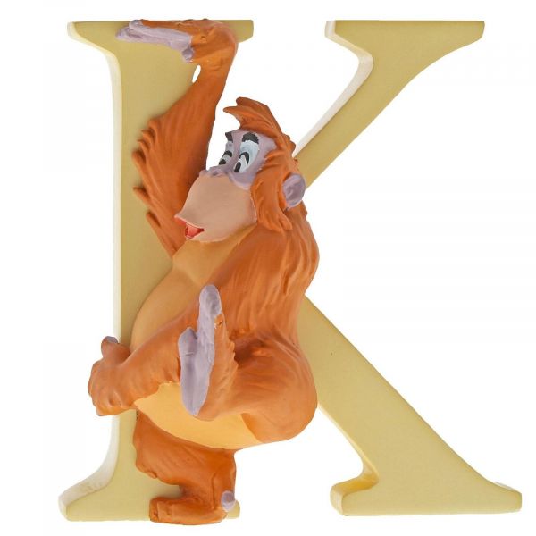Enesco Figura Enesco Disney El Libro de La Selva Rey Louie Letra K