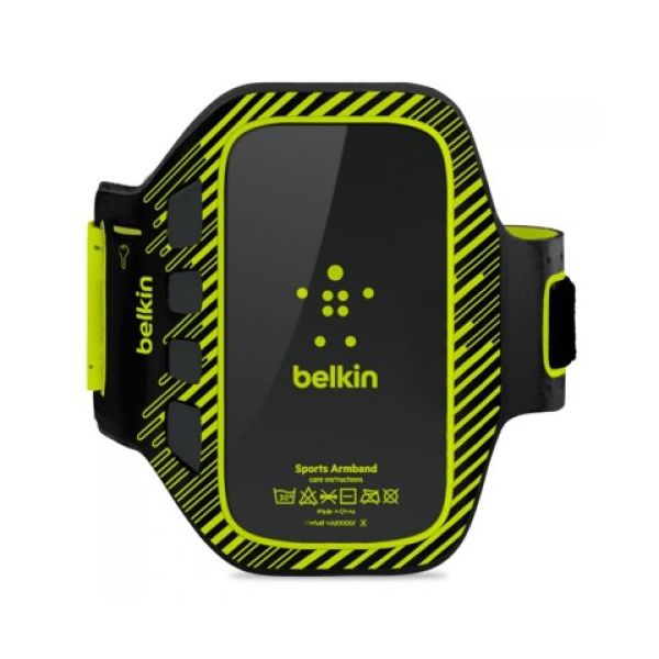 Belkin Armband EaseFit Sports Black/Lime para Samsung Galaxy S3 - F8M409CWC02