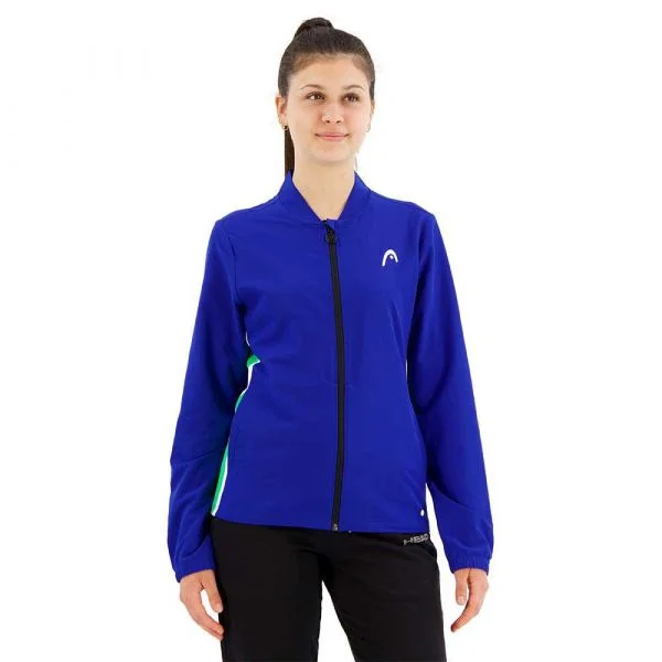 Head Racket Breaker Jacket Azul L Mulher