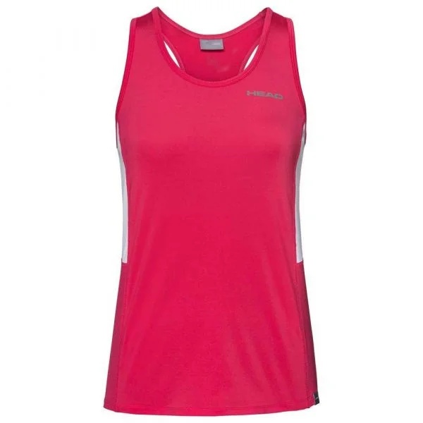 Head Racket Club Sleeveless T-shirt Rosa S Mulher