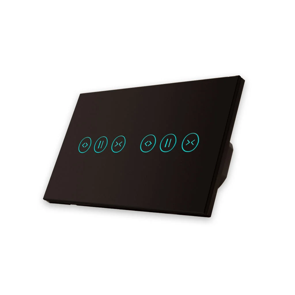 Intelligent WiFi Double Stores Switch Smartify - Black