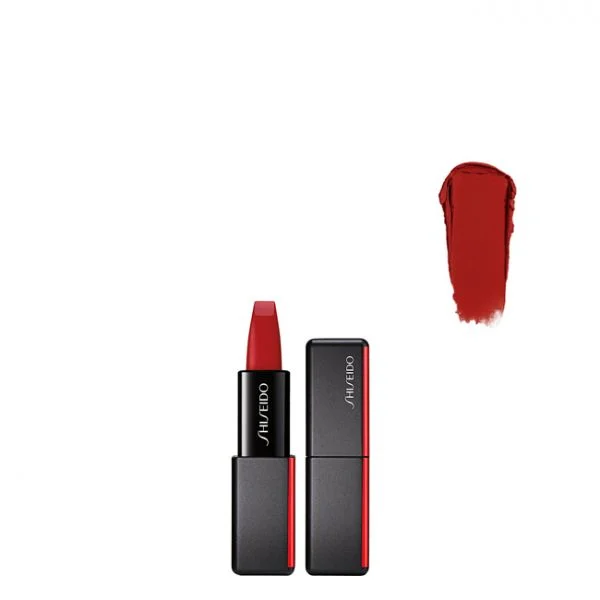 Shiseido Modernmatte Powder Batom Tom 516 Exotic Red
