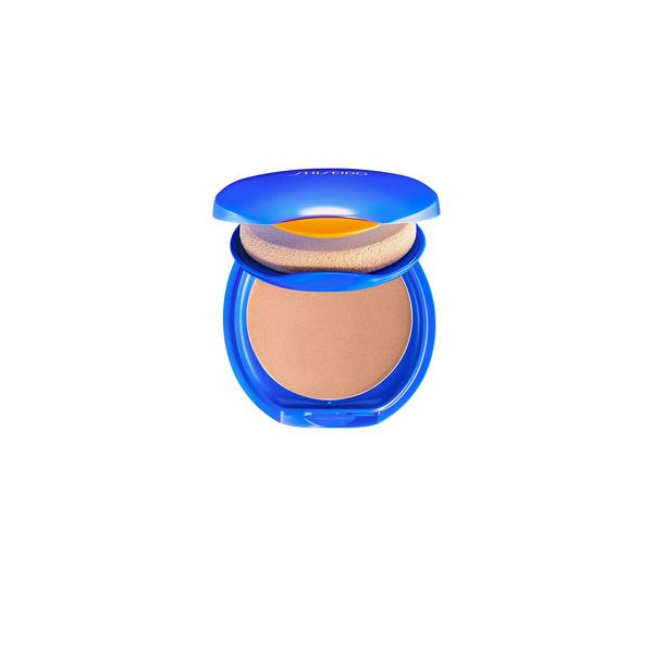 Shiseido Base Solar Compacta Recarregável Protetora UV SPF30 Tom Bege Médio