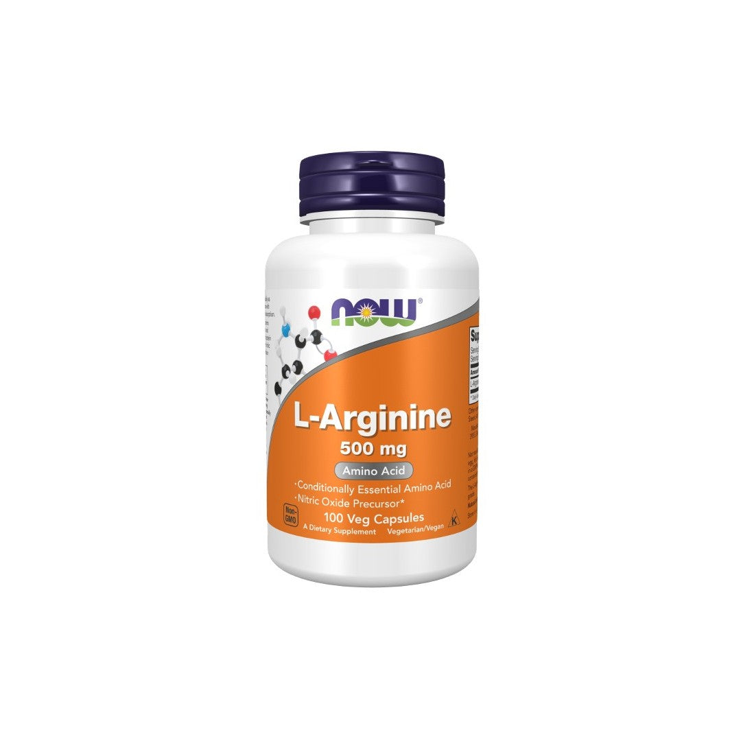 L-Arginine 500 mg 100 Veg Capsules