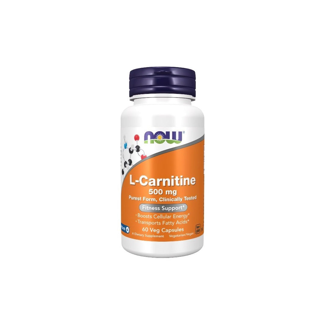 L-Carnitine 500 mg 60 Veg Capsules