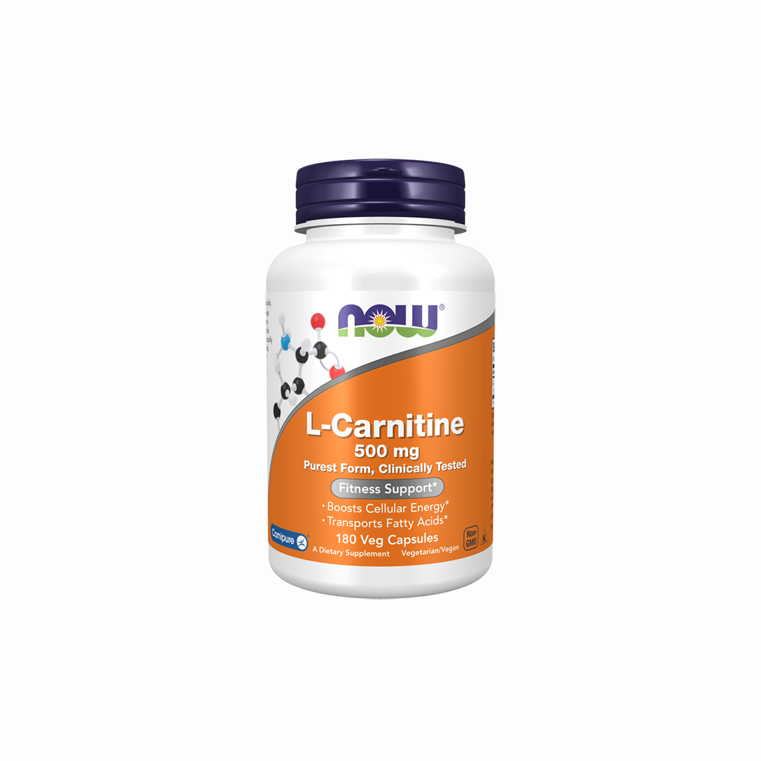 L-Carnitine 500 mg 180 Veg Capsules