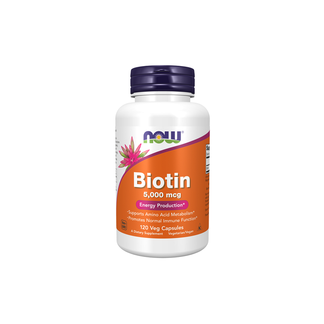 Biotin 5000 mcg 120 Veg Capsules