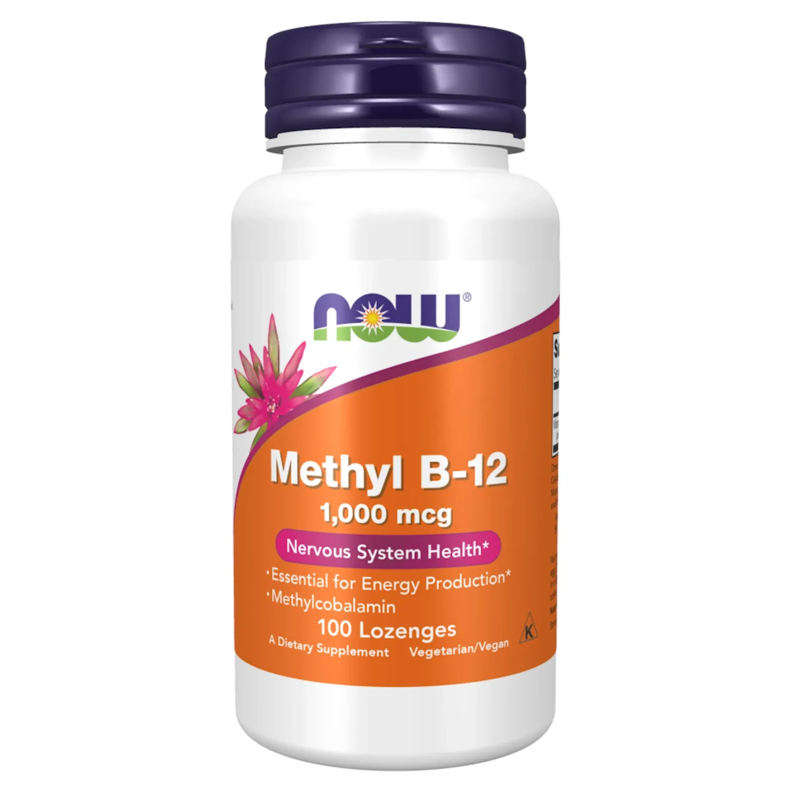 Methyl B12 1000mcg - 100 Losangos - Now Foods