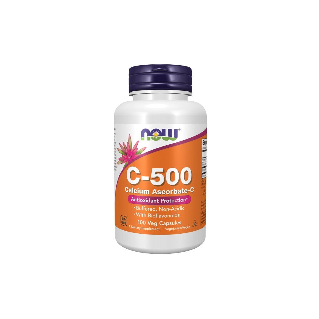 Vitamin C-500 Calcium Ascorbate-C 100 Veg Capsules