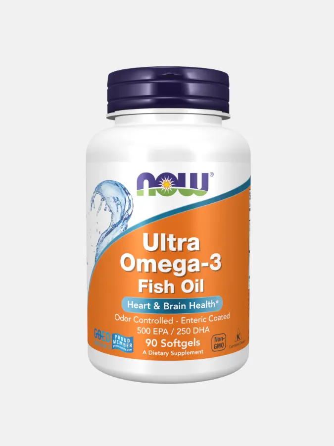 Ultra Omega 3 (500 EPA / 250 DHA) - 90 Cápsulas - Now Foods