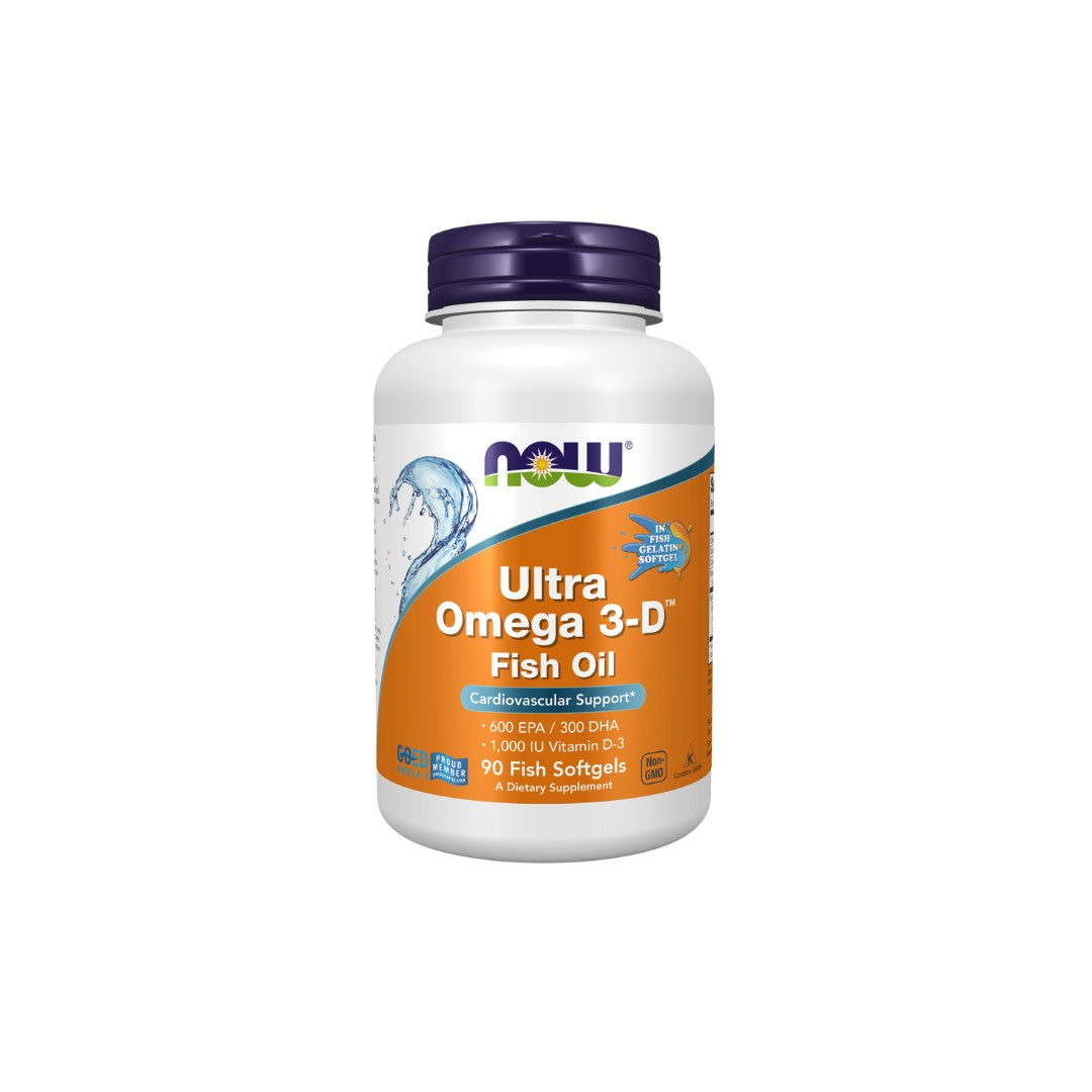 Ultra Omega 3-D Fish Oil 90 Fish Softgels