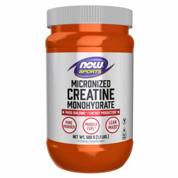 Now Foods Micronized Creatine Monohydrate 500g