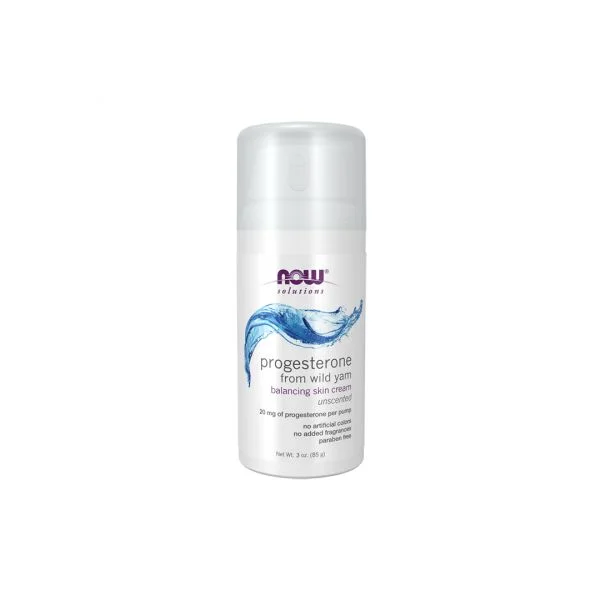 Now Foods Progesterona de Inhame Selvagem Creme Equilibrante 85g
