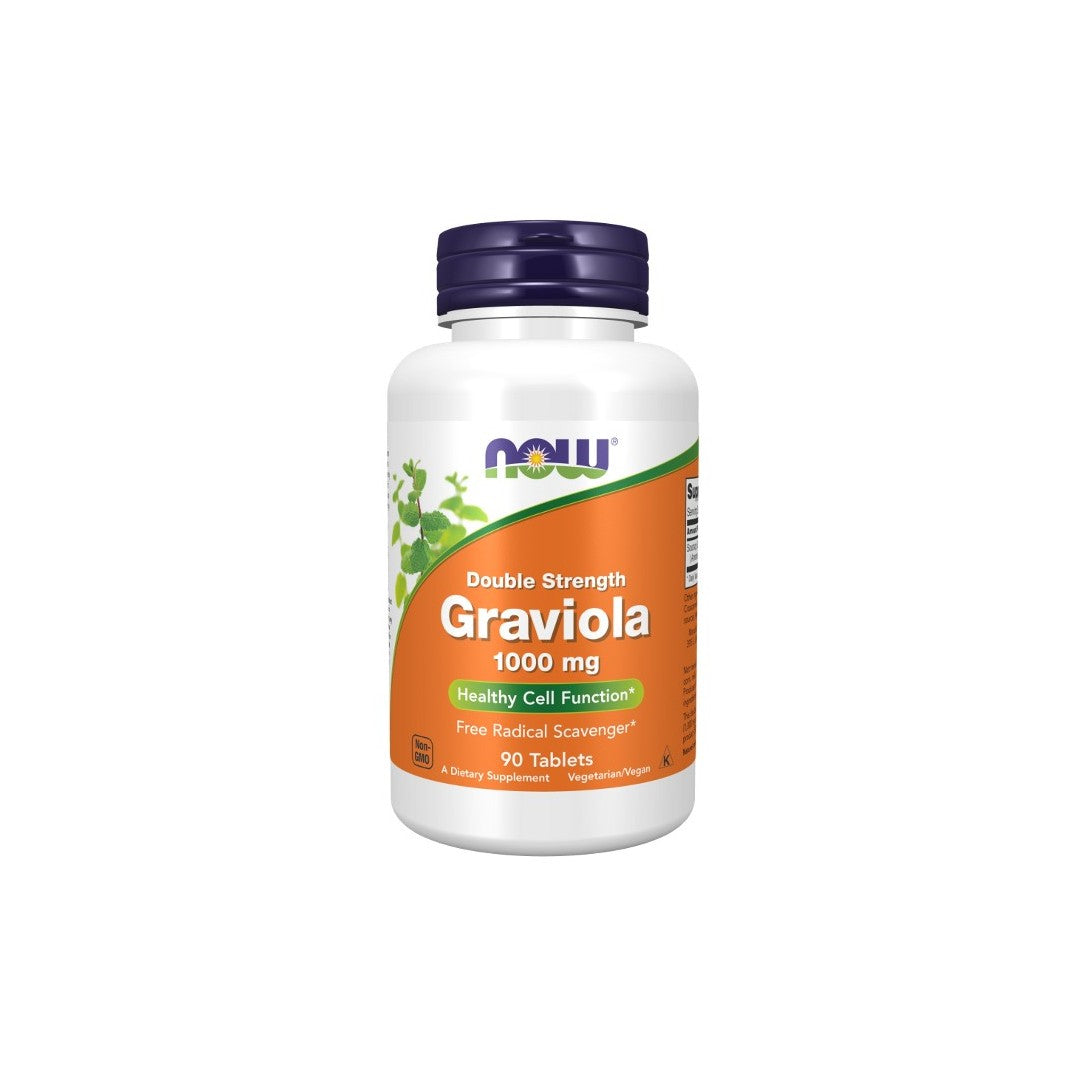 Graviola 1000 mg, Double Strength 90 Tablets