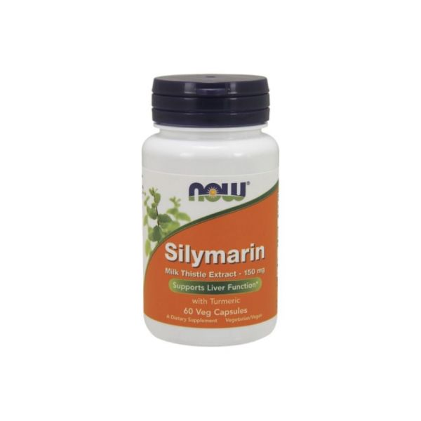 Now Silymarin 150mg 60 Cápsulas