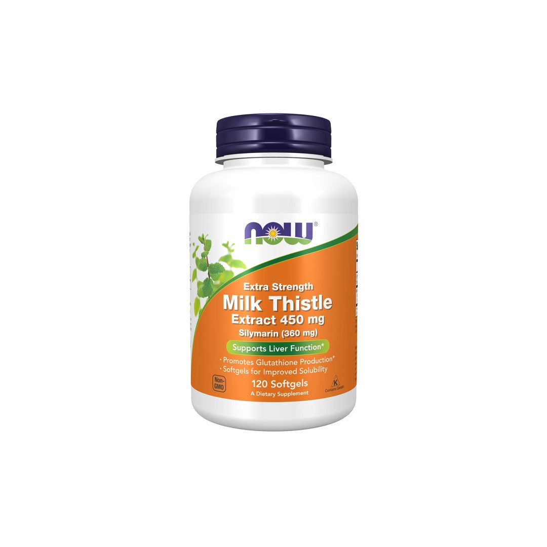 Milk Thistle 450 mg Extra Strength 120 Softgels